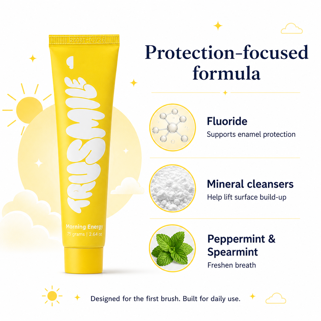 Trusmile Morning Energy Toothpaste