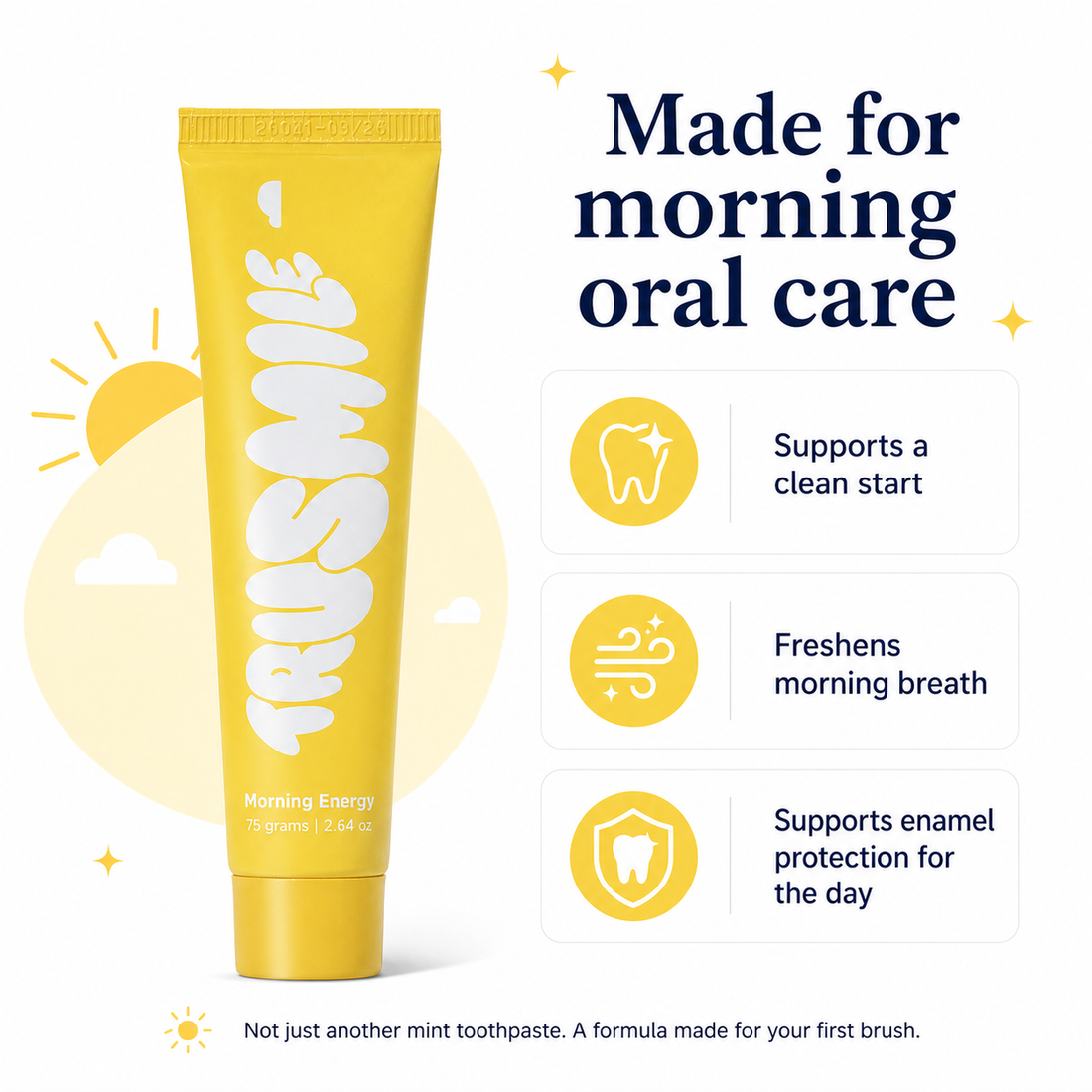 Trusmile Morning Energy Toothpaste